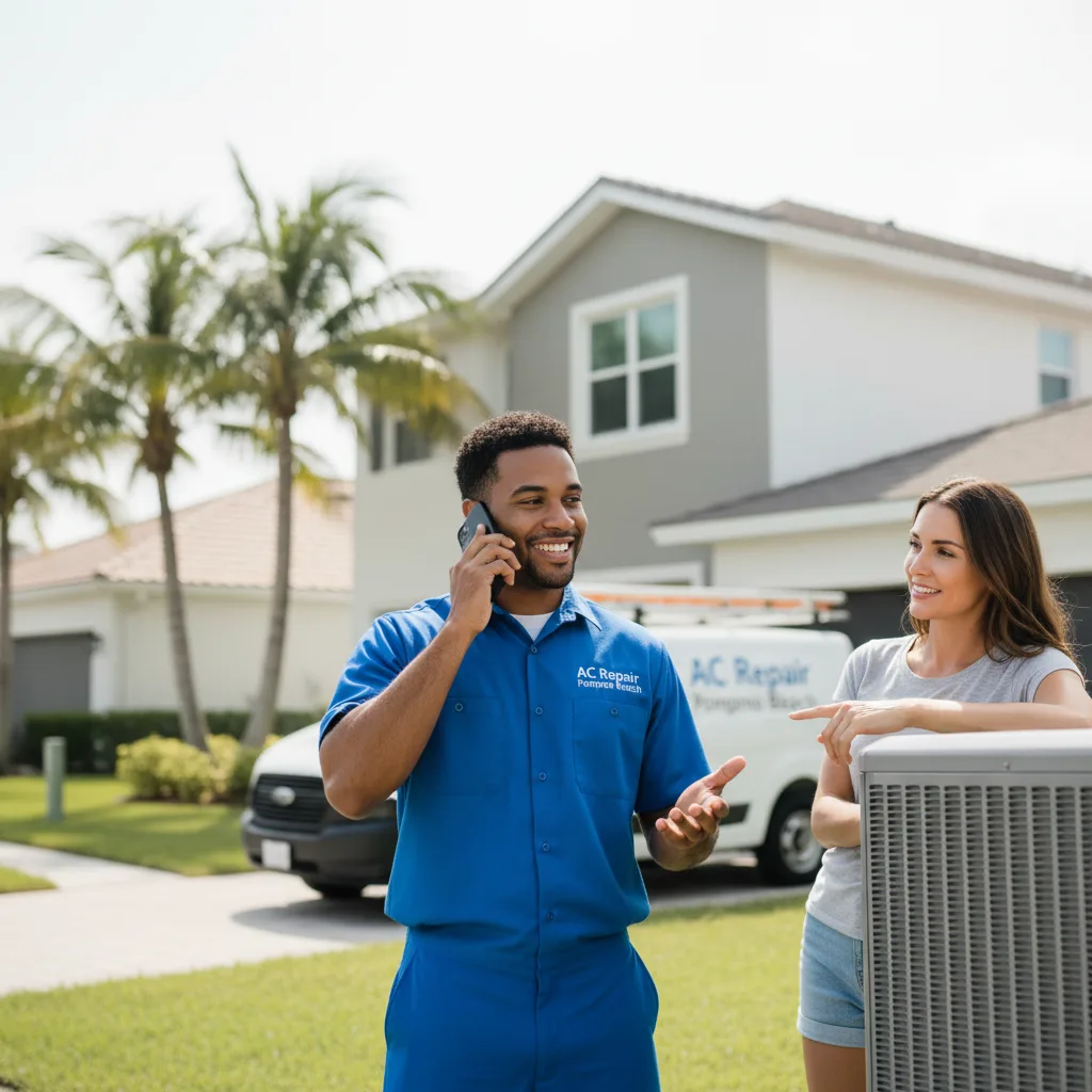 AC Repair Pompano Beach customer support in Ford City